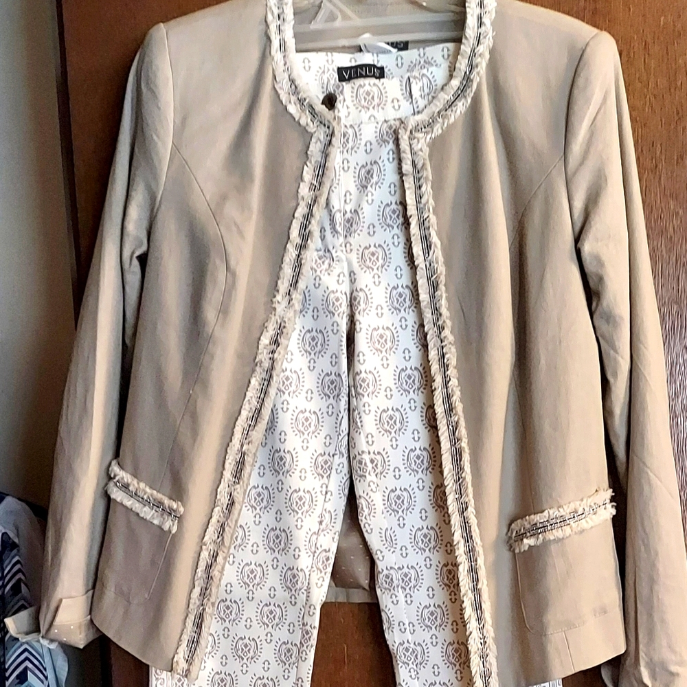 Jacket pants set NWOT